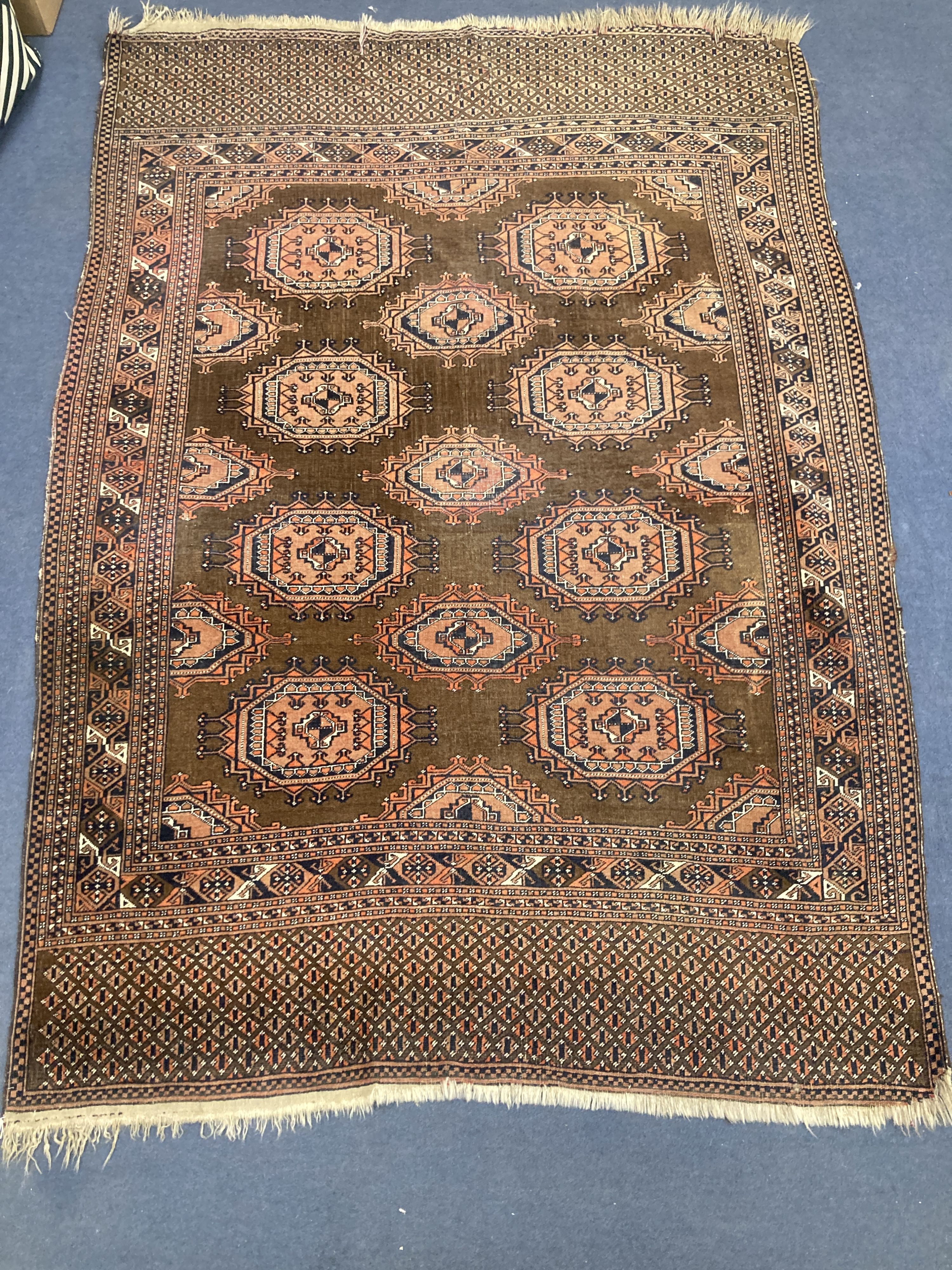 A small Tekke rug, 182 x 122cm